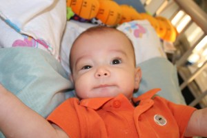 Mommy says she didn't poke my eye